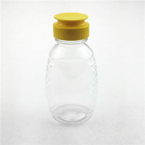 8 oz PET Plastic Queenline Honey Bottle with 38400 Neck