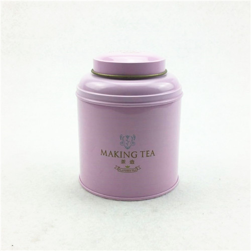 Round empty Candy Tin Box  Exquisite gift tin Tea cans