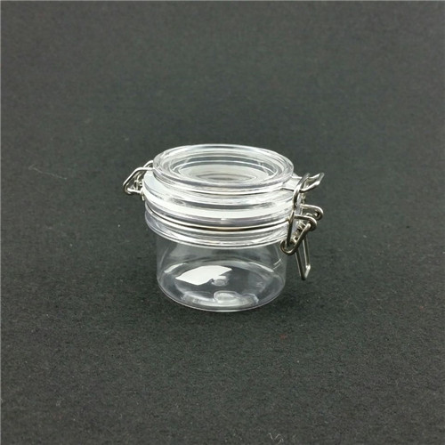 60ml 化妆品密封罐  面膜泥包装瓶 PET瓶子 透明零食糖果罐