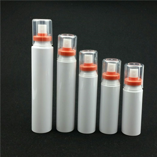 80ml 100ml 120ml 150ml 200ml Personal Care Cosmetic Airless Pump Bottle PET mist spray pump bottle small plastic pump spray bottle