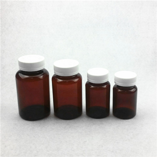 High Quality120cc 150cc 250cc 300cc PET amber pill capsule bottle pharmaceutical plastic bottle