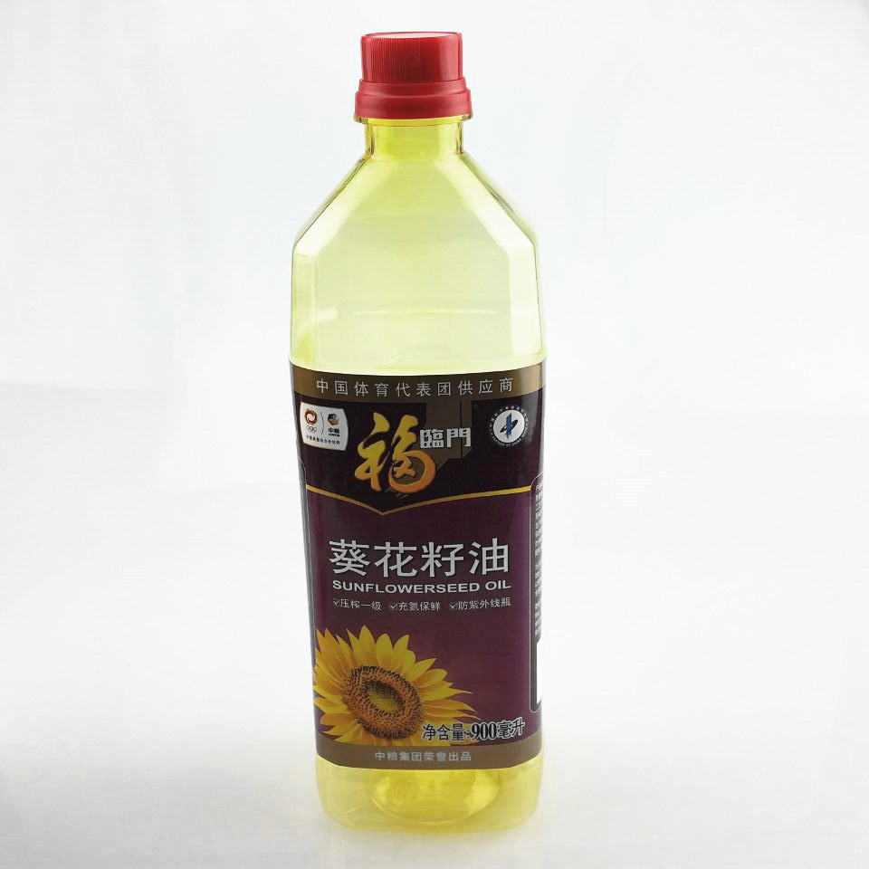 900ml high quality hot sale sauce liquid bottle food grade olive oil bottle coconut cooking oil plastic bottles
