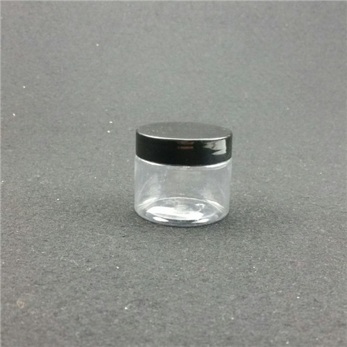 High quality 2oz.Clear PET Wide Mouth Jar with 46/400 Neck PET plastic food jar cosmetic jars cream bath salt jars 