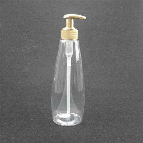 400ml Empty plastic liquid PET spray pump bottle for personal care High Quallity lotion pump bottle