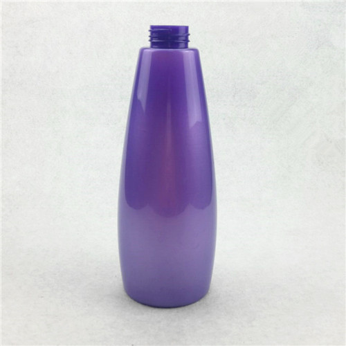 High quality 750ml Purple transparent plastic shampoo bottles Personal Care Packaging Plastic bottles 