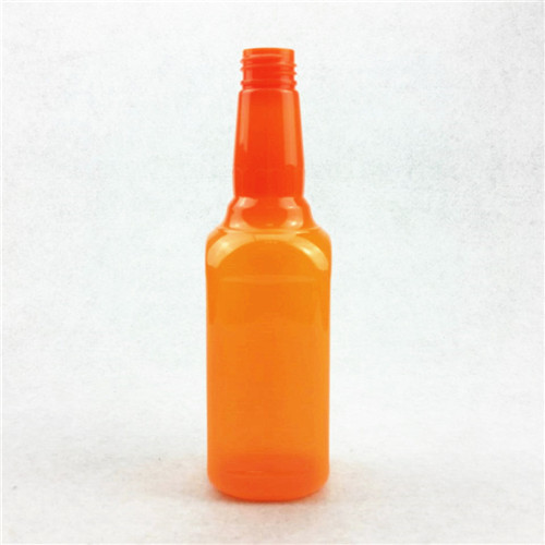 High Quality 300ml square plastic shampoo bottle long neck lotion bottle
