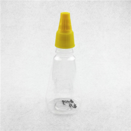Food Grade 400g 280ml plastic Honey Bottle with 28400 Neck High quality soft Empty ketchup sauce bottle 