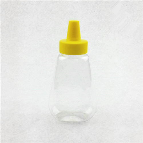 280g  塑料蜂蜜瓶  尖嘴盖蜂蜜瓶 