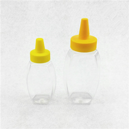 500g plastic Honey Bottle with tip cover