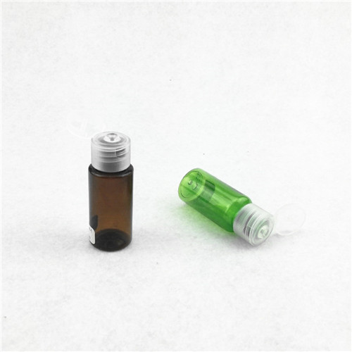 15ml plastic Amber bottle with 18 410 Neck