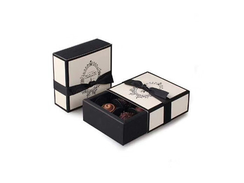 High quality handmade custom design cardboard paper chocolate coffee cap gift box