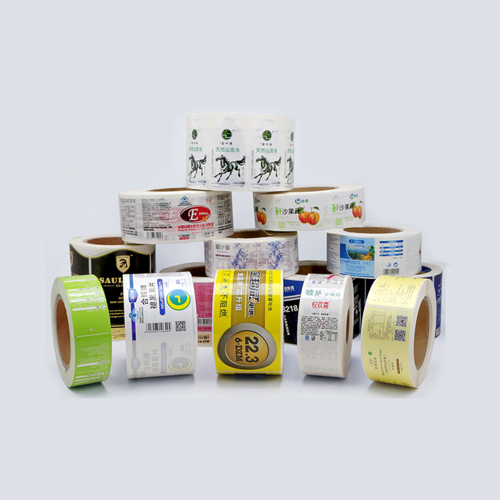 Custom Printing packaging labels Printing Label/self adhesive label Color transparent PVC