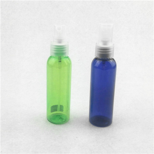 60ml Plastic Green Boston Round Plastic Bottles Personal care bottle