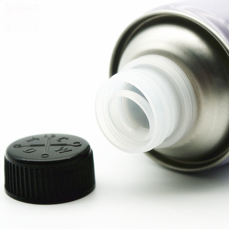 32mm non spill plastic cap/spout closure for aerosol cans/spray nozzles for aerosol cans 