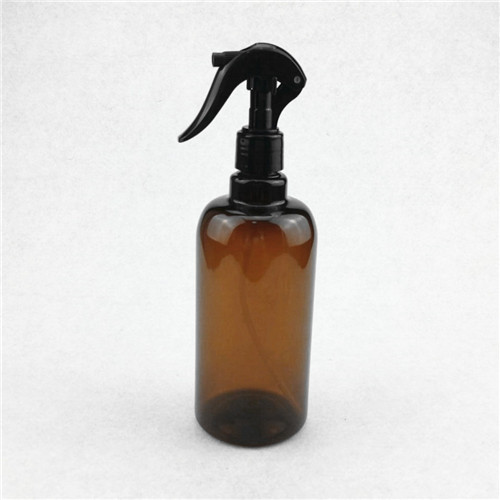 500ml Amber PET Long Neck Bottle with Trigger Spray