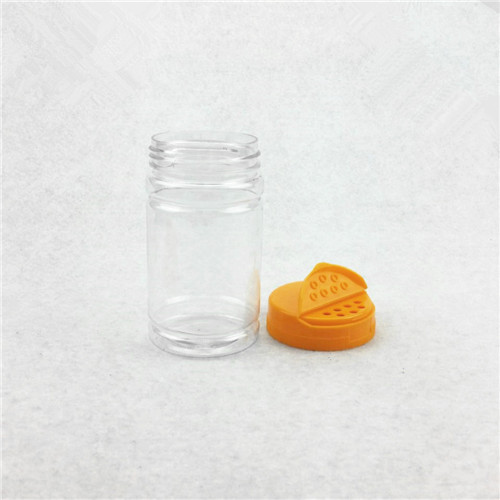 300ml Plastic PET Spice Jars with 63/485 7 Hole Cap