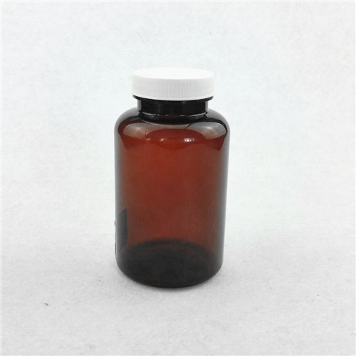 300cc Amber PET Tall Packer Pill Bottle with 45mm Neck Vitamin bottle 