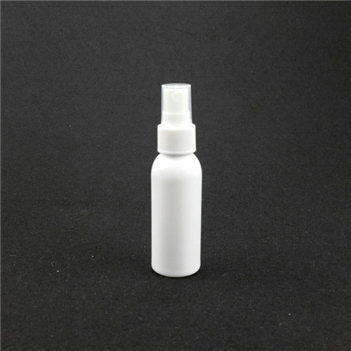 40ml White PET Round Bottle with Spray pump head