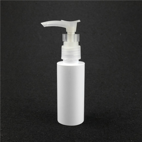 50ml Plastic White PET Cylinder Bottle