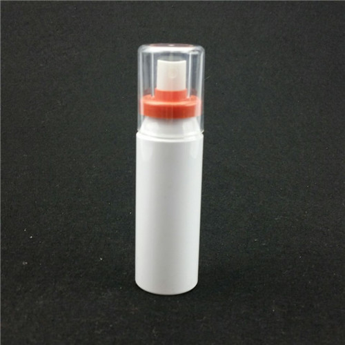 80ml White Plastic Bottle  High Quanlity PET toner bottle with spray pump