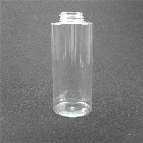 280ml cosmetic plastic packaging PET plastic transparent shampoo bottle toiletries bottle