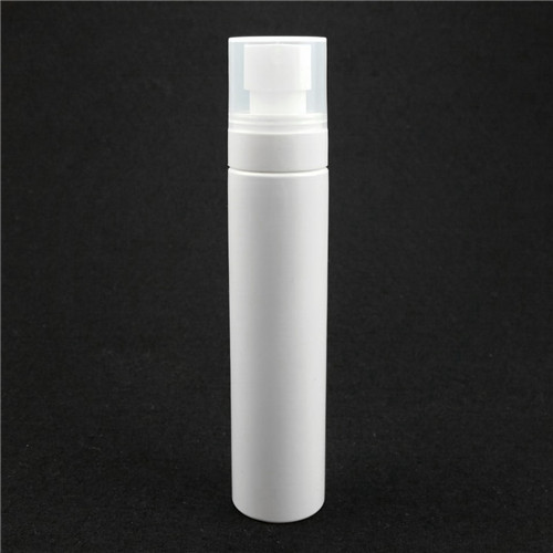 100ml pump plastic cosmetic lotion bottle  PET hand sanitizer bottle with spray pump