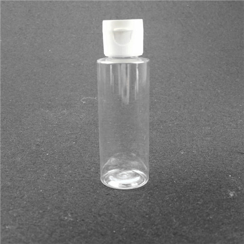 50ml Clear Plastic cosmetic pump bottle Transparent shampoo bottle lotion bottle with filp cap