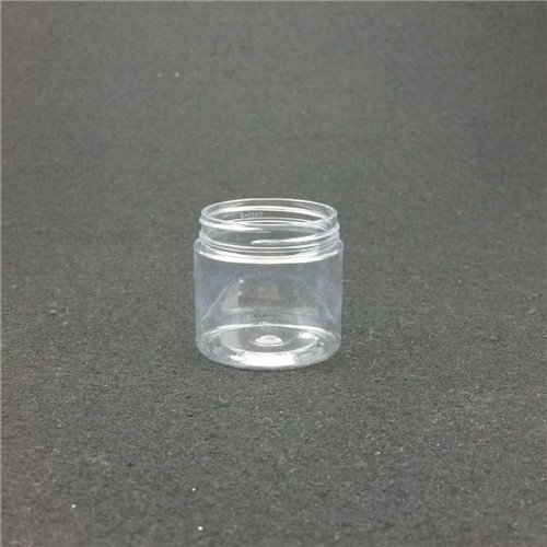 60ml Clear Plastic Cosmetic Jar Food Grade PET nut jar mask jar Wide mouth jar