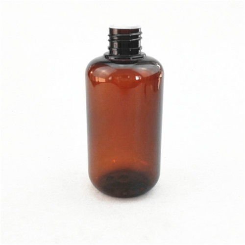 200ml plastic round amber essential oil bottle