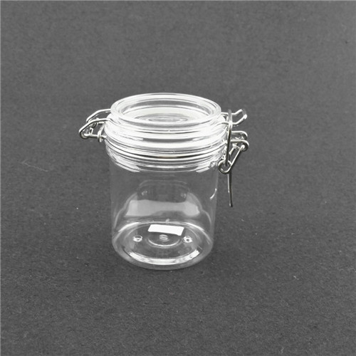 250ml Plastic Wire Bale Jar for Your Hobby and Craft Supplies