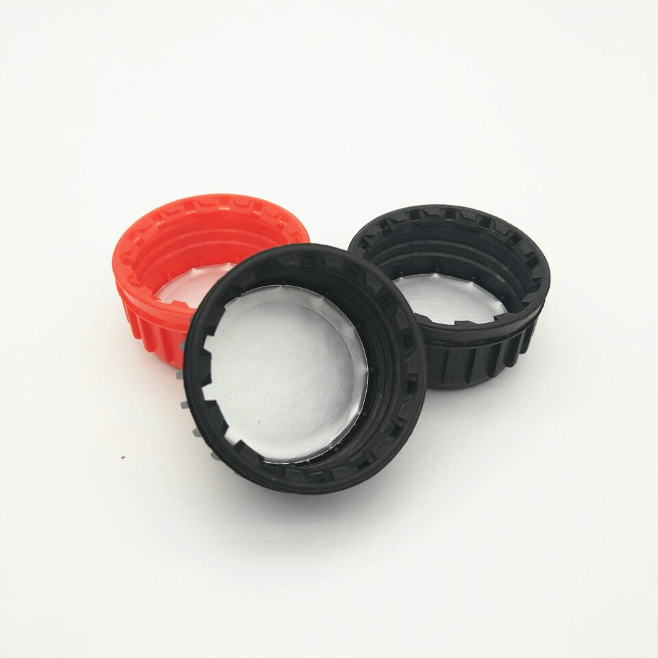 42mm plastic engine oil bottle tamper evident cap