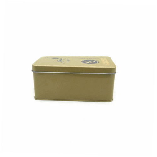 Square Tinplate Metal Type Tea Box