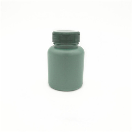 120cc HDPE 药瓶 保健品瓶 绿色HDPE胶囊瓶 塑料维生素瓶 塑料药瓶