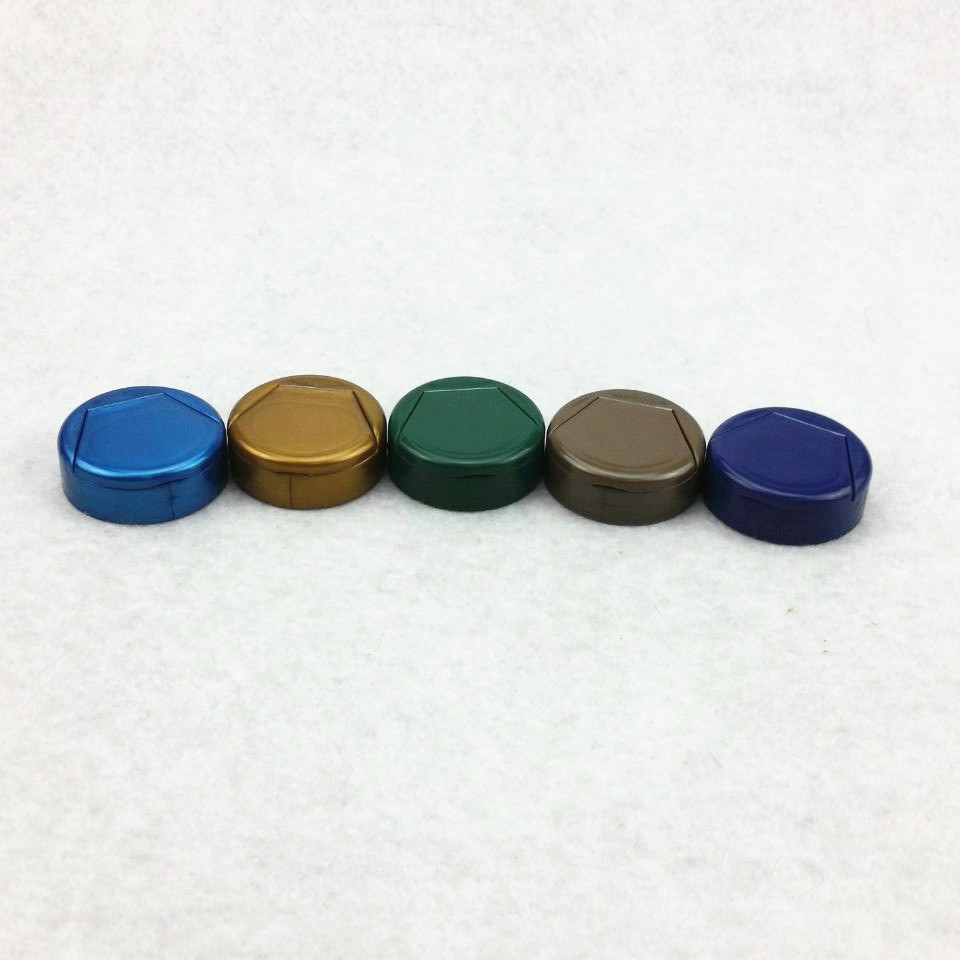 38mm PP Plastic Type and Plastic Material bottle cap flip top bottle cap for pill bottle