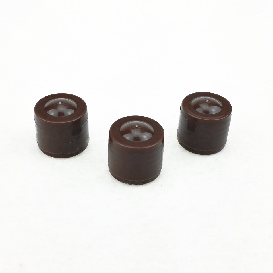 20mm Plastic cosmetics bottles screw caps