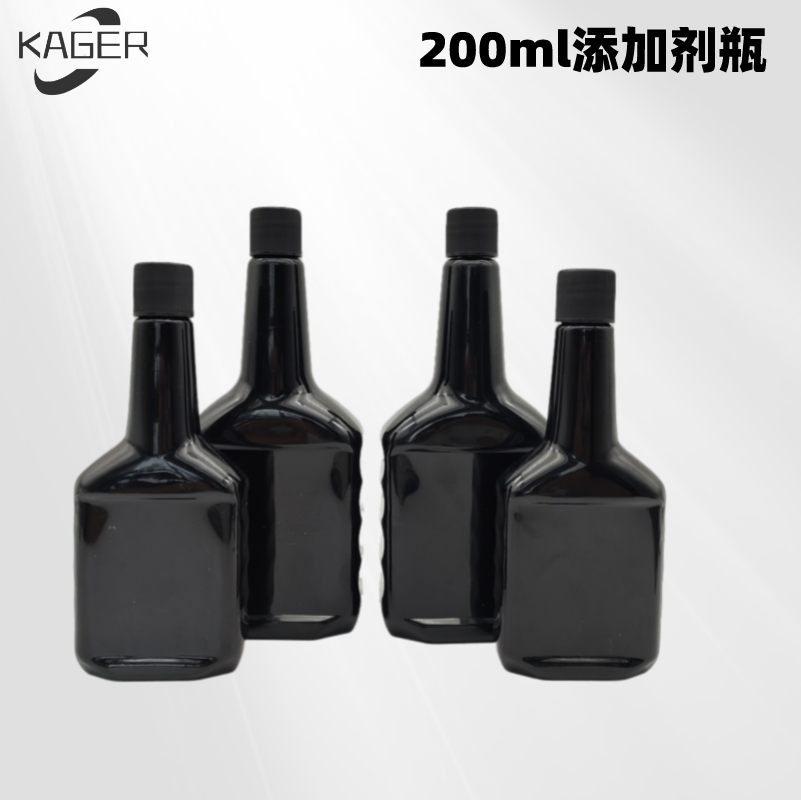 200ml Antifreeze bottle PET Car maintenance bottles Engine cleaning agent bottle Plastic additive bottle