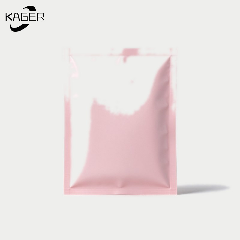 Custom Printed Four-Side Seal Pouch Flexible Packaging Bag - MOQ 200 Pcs
